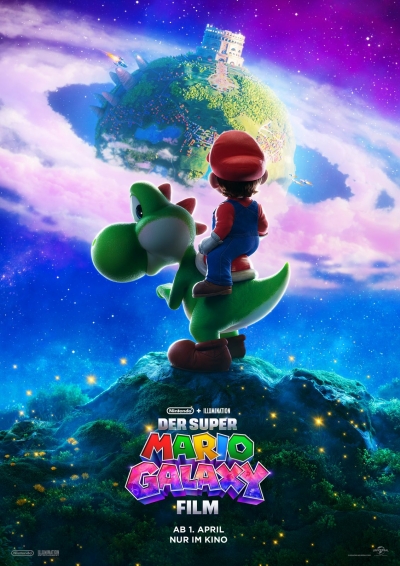 Filmplakat DER SUPER MARIO - GALAXY FILM 