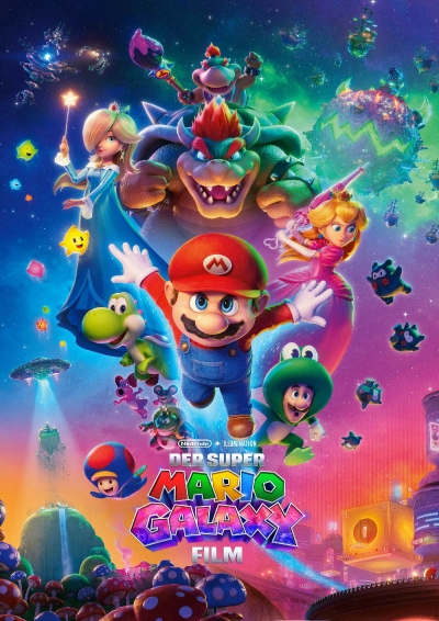 Filmplakat DER SUPER MARIO - GALAXY FILM 