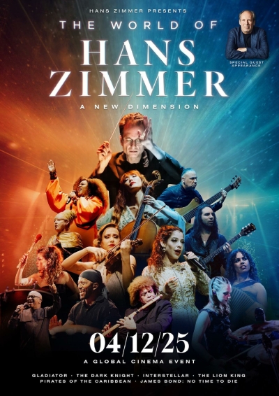 Filmplakat The World of Hans Zimmer - am Fr, 05.12. um 19:30 