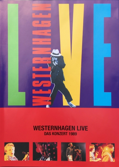 Filmplakat Westernhagen Live - Das Konzert 1989 