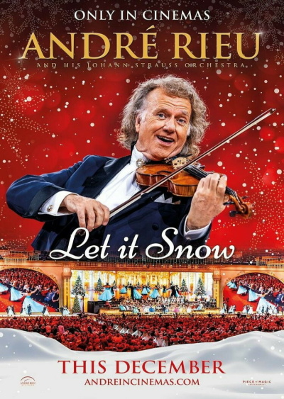 Filmplakat André Rieu´s Weihnachtskonzert - Let it snow 