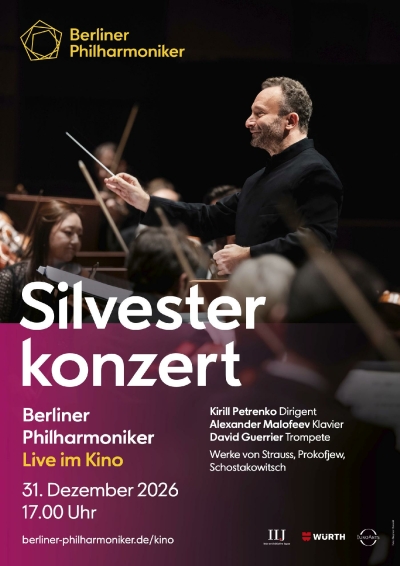 Filmplakat SILVESTERKONZERT DER BERLINER PHILHARMONIKER 