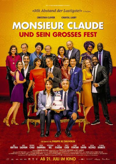 Filmplakat Monsieur Claude und sein grosses Fest 